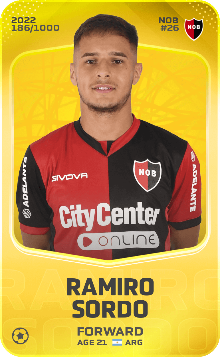 Ramiro Sordo 2022-23 • Limited 186/1000