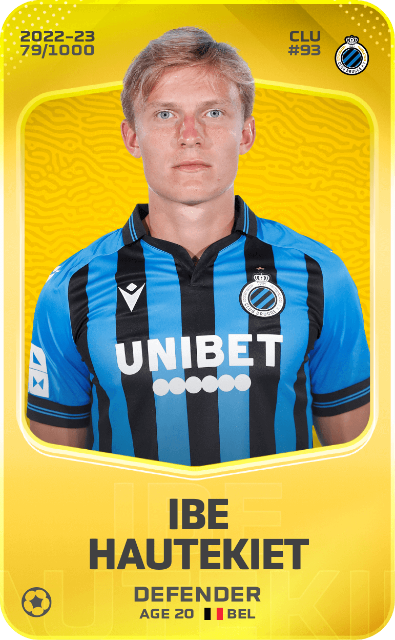 Ibe Hautekiet 2022-23 • Limited 79/1000
