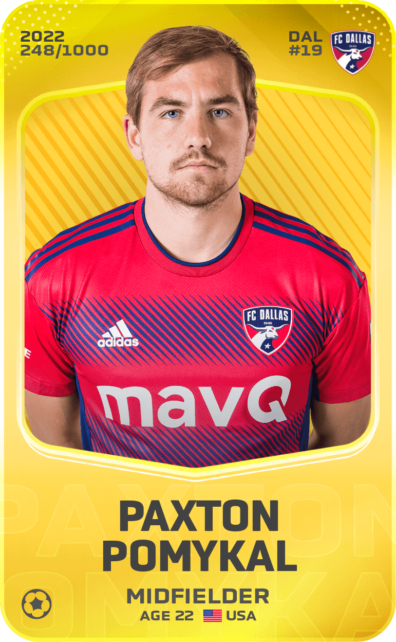 Paxton Pomykal 2022-23 • Limited 248/1000