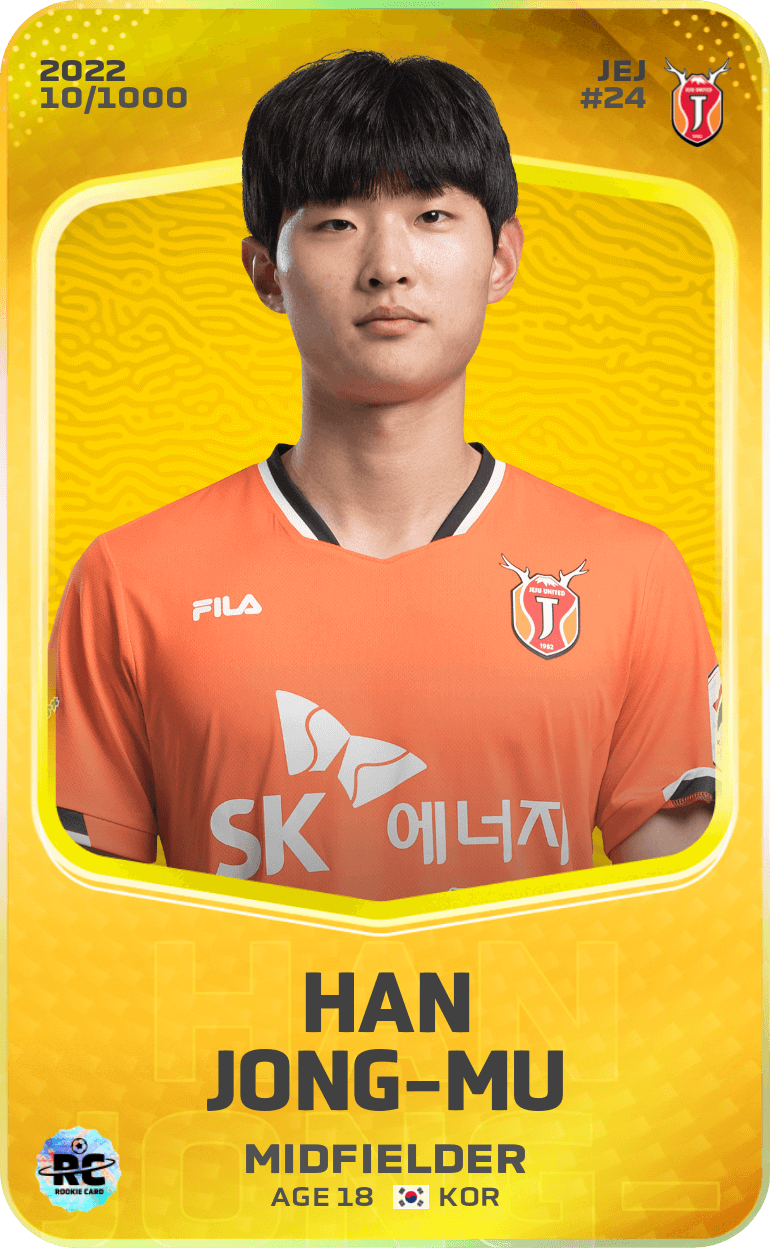 Han Jong-Mu 2022-23 • Limited 10/1000