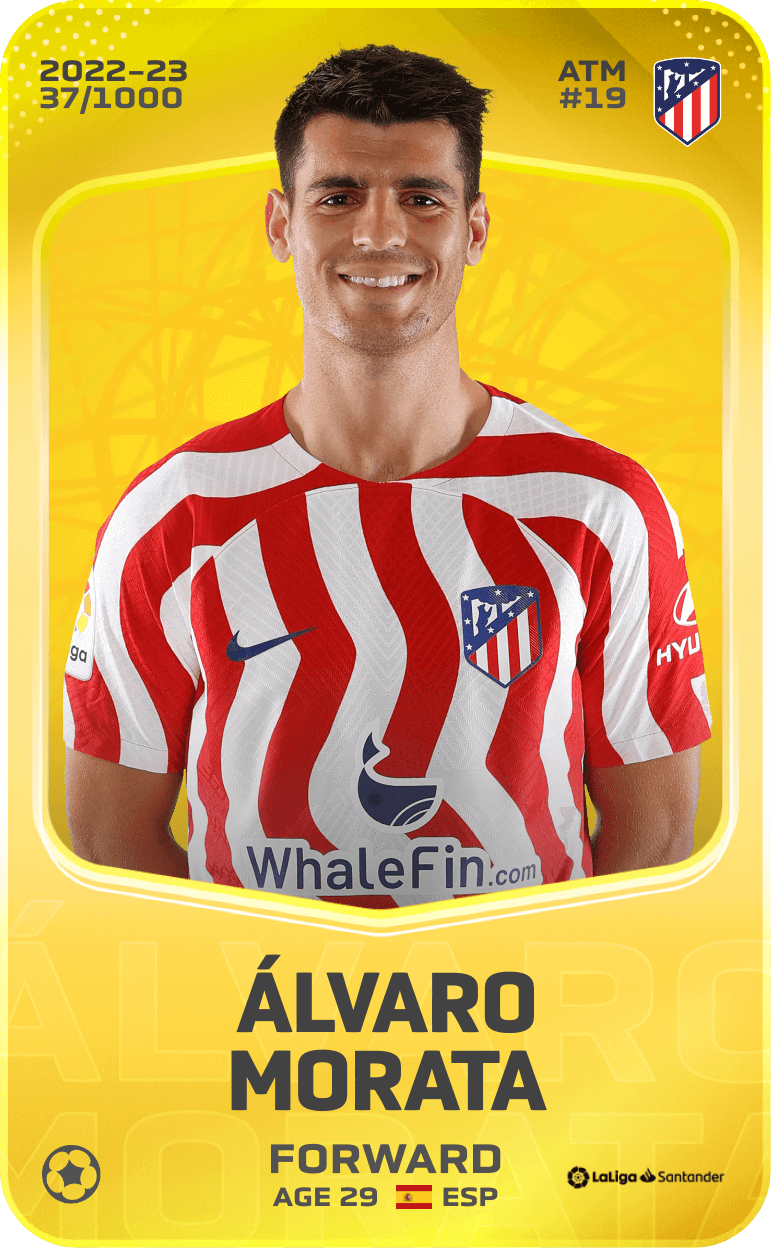 Álvaro Morata 2022-23 • Limited 37/1000