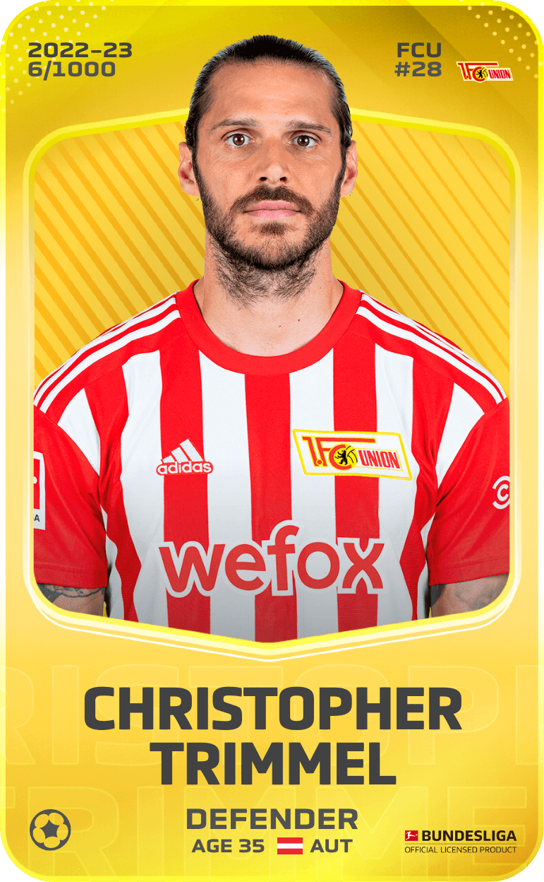 Christopher Trimmel 2022-23 • Limited 6/1000