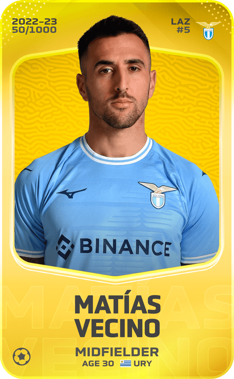 Matías Vecino 2022-23 • Limited 50/1000