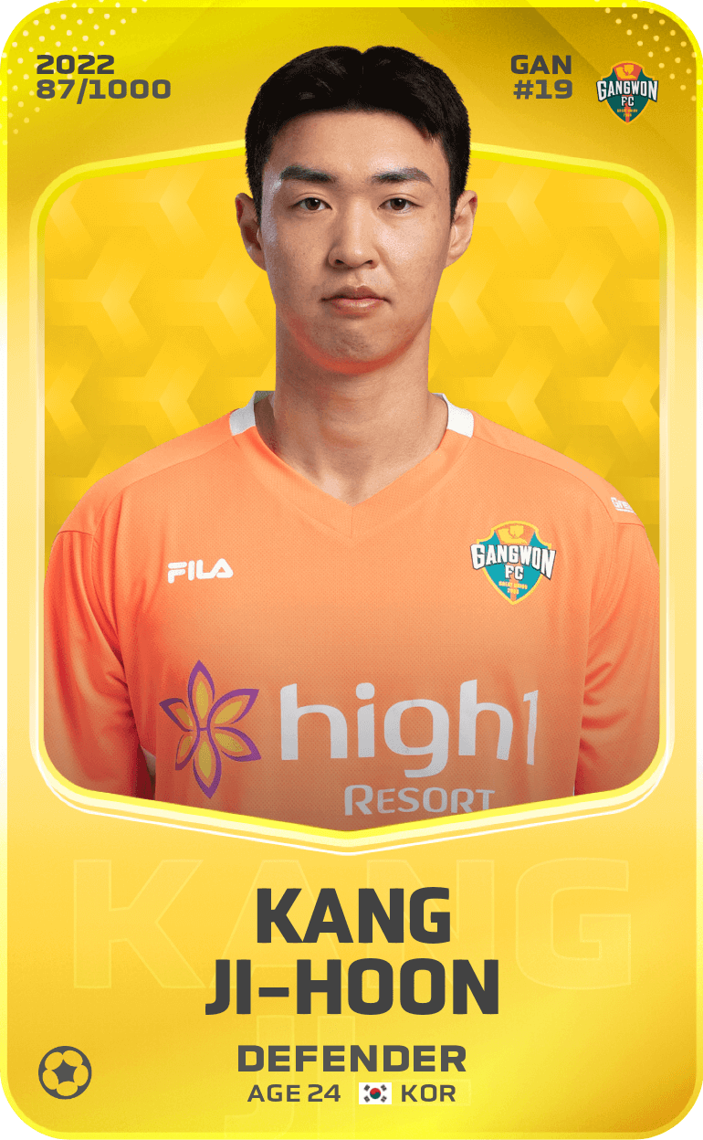Kang Ji-Hoon 2022-23 • Limited 87/1000