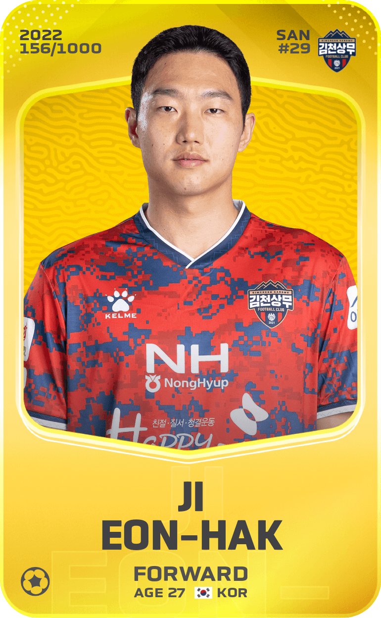 Ji Eon-Hak 2022-23 • Limited 156/1000