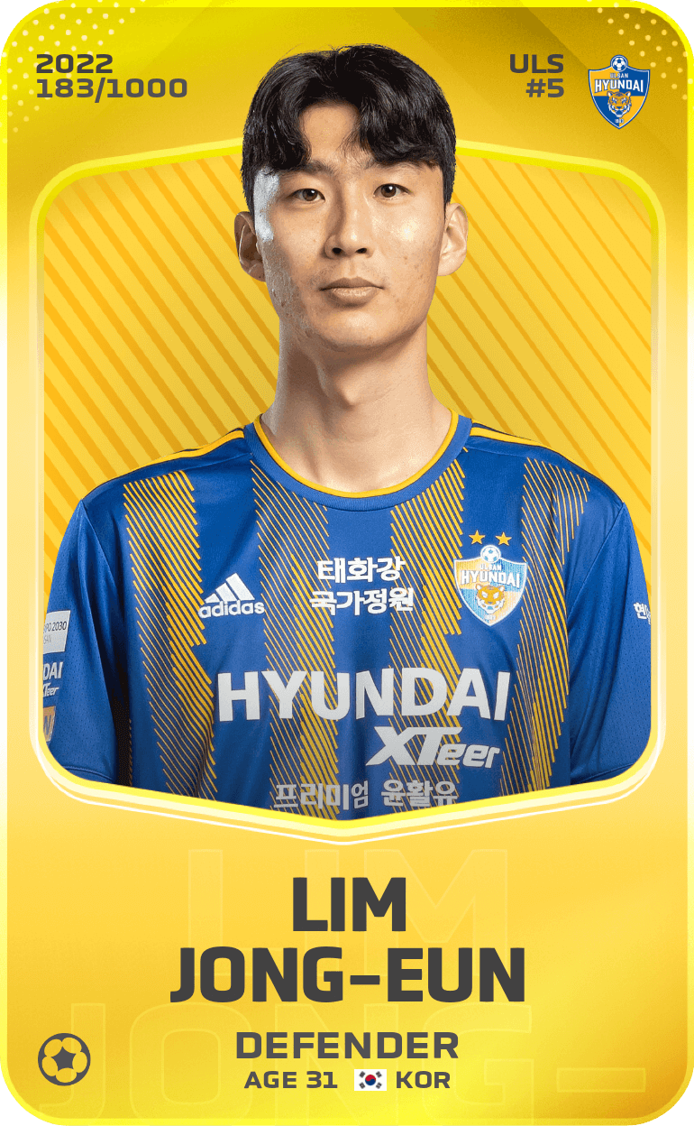 Lim Jong-Eun 2022-23 • Limited 183/1000