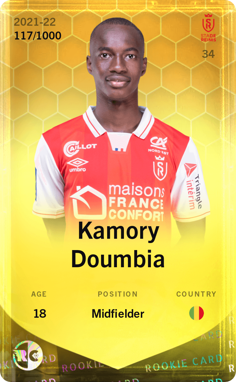 Kamory Doumbia 2021-22 • Limited 117/1000