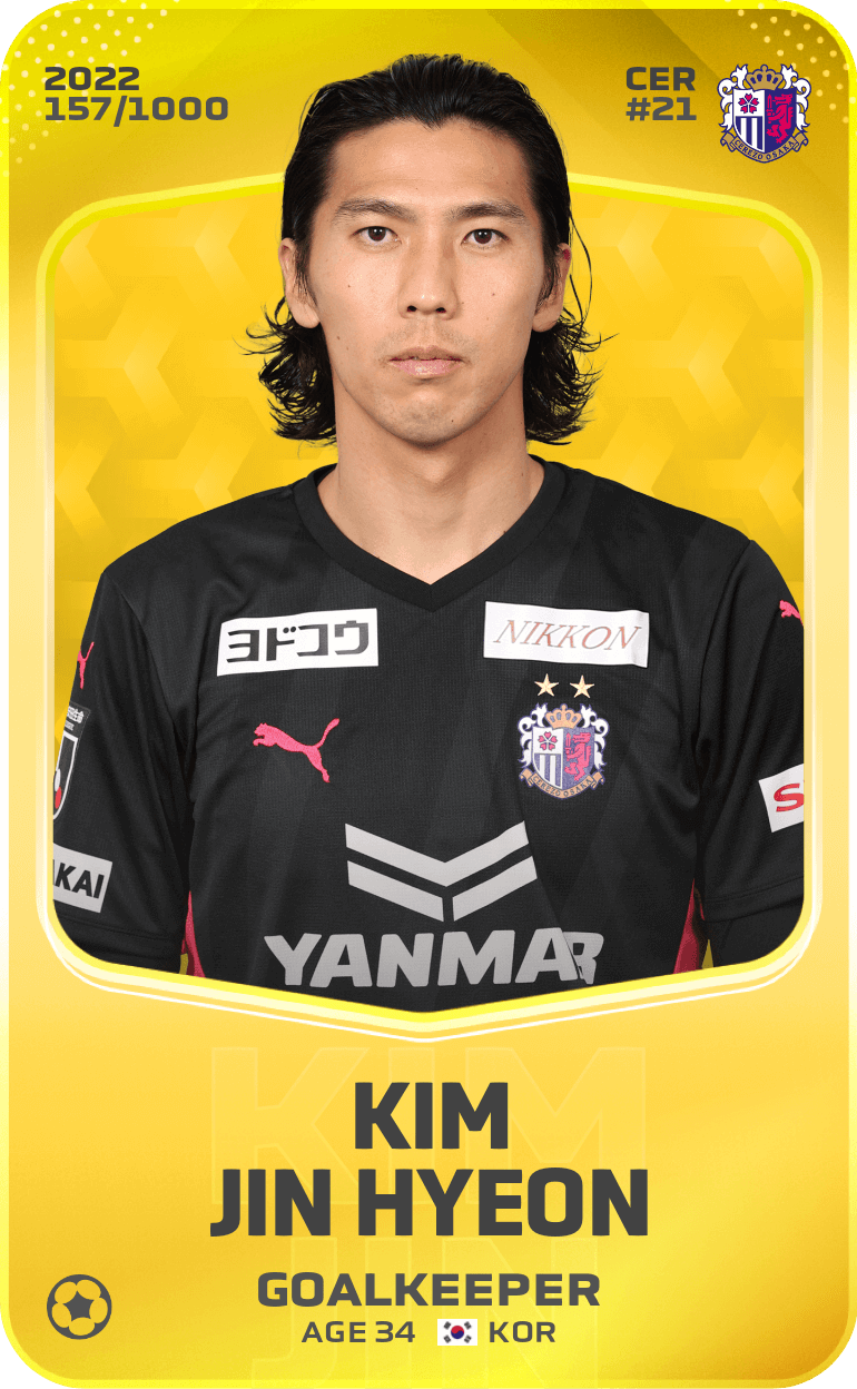 Kim Jin Hyeon 2022-23 • Limited 157/1000