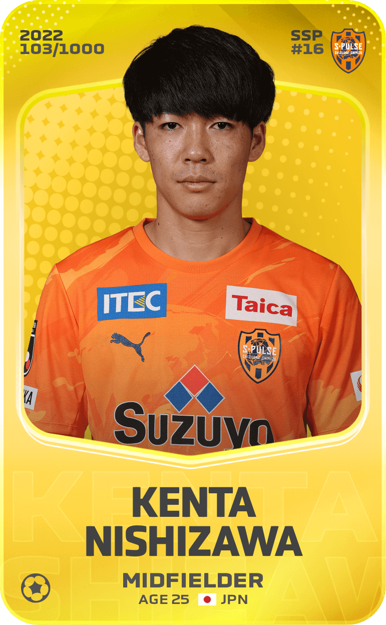 Kenta Nishizawa 2022-23 • Limited 103/1000