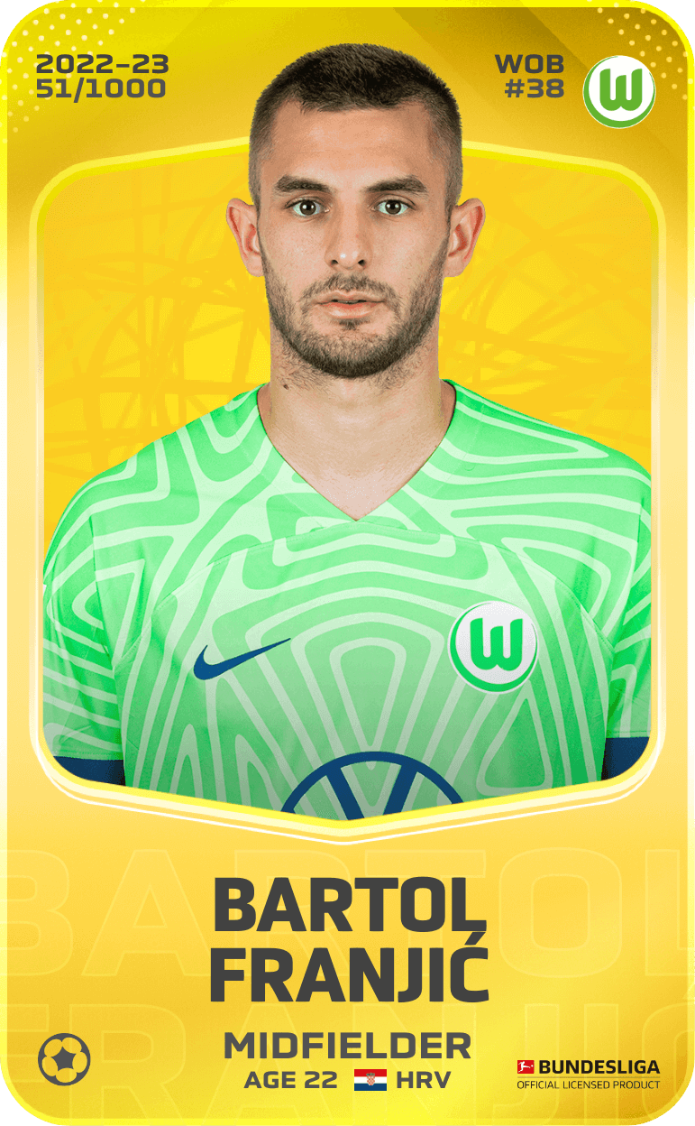 Bartol Franjić 2022-23 • Limited 51/1000