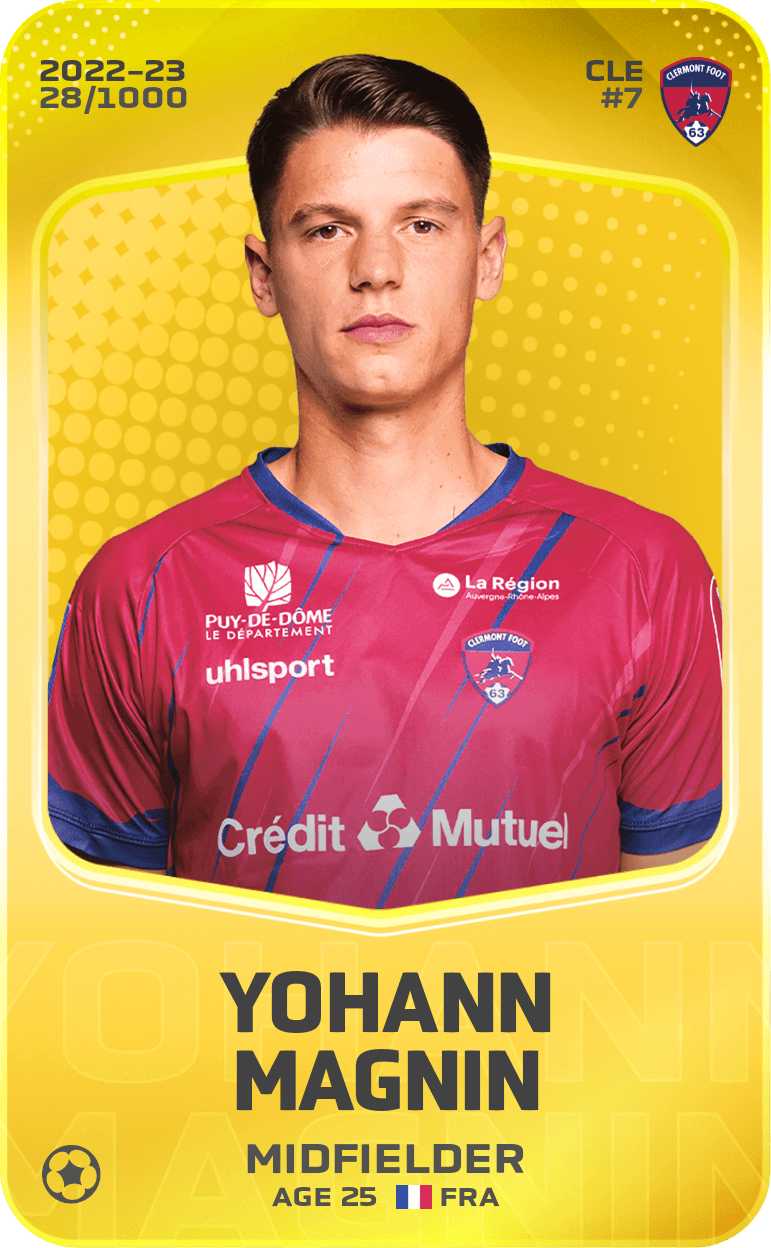Yohann Magnin 2022-23 • Limited 28/1000