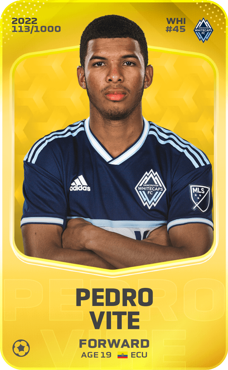 Pedro Vite 2022-23 • Limited 113/1000