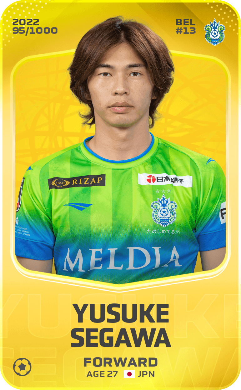 Yusuke Segawa 2022-23 • Limited 95/1000