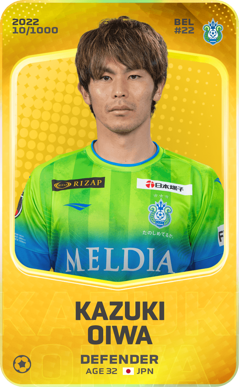 Kazuki Oiwa 2022-23 • Limited 10/1000