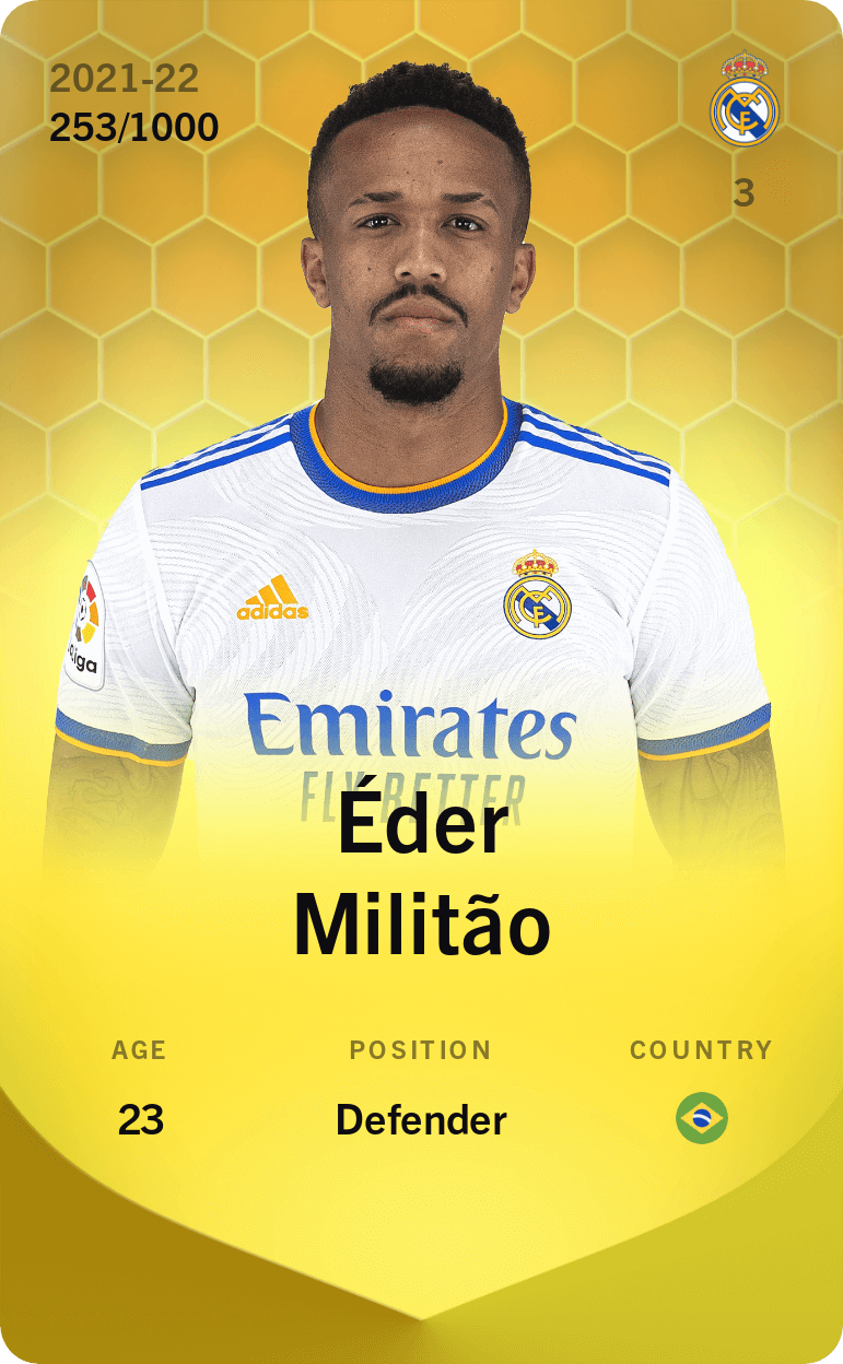 Éder Militão 2021-22 • Limited 253/1000