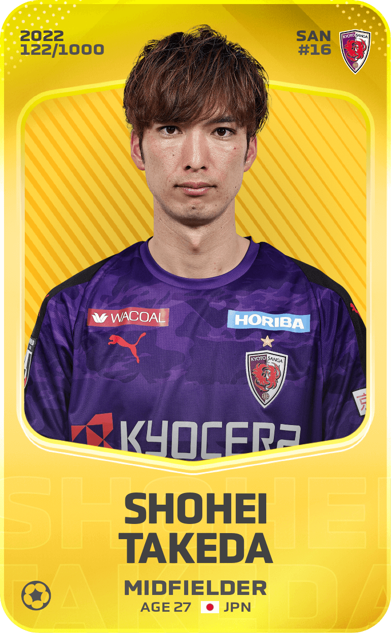 Shohei Takeda 2022-23 • Limited 122/1000