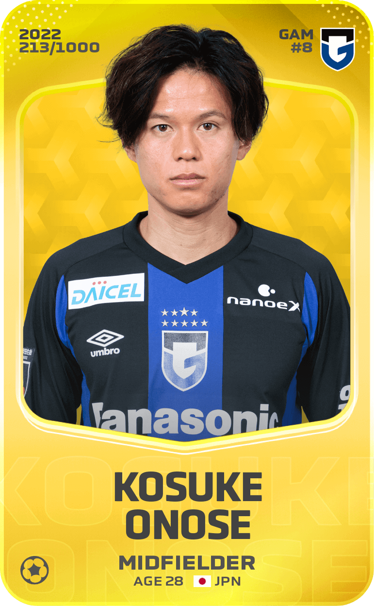 Kosuke Onose 2022-23 • Limited 213/1000