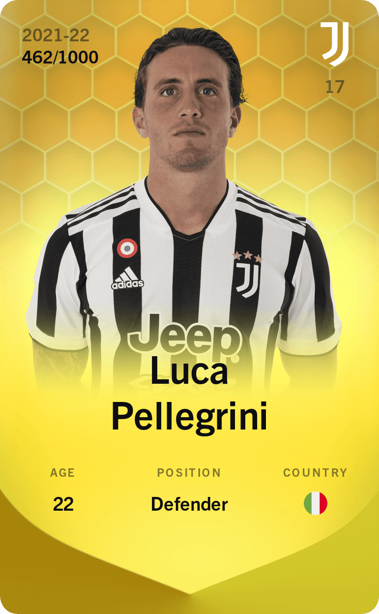 Luca Pellegrini 2021-22 • Limited 462/1000