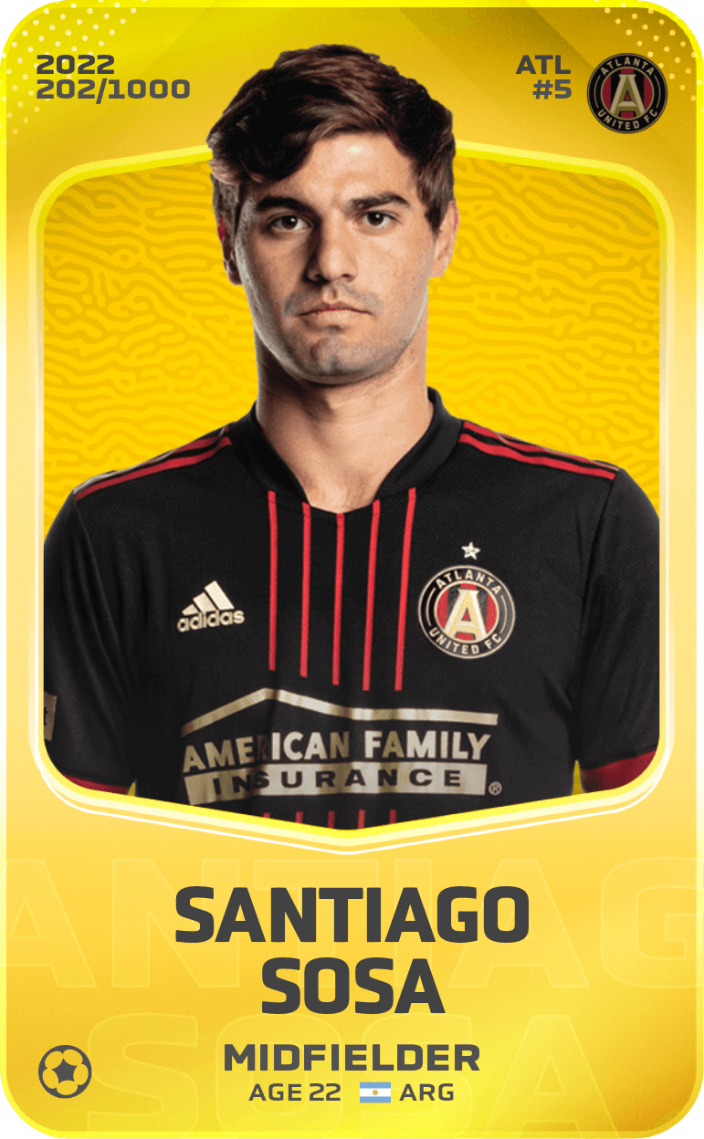 Santiago Sosa 2022-23 • Limited 202/1000