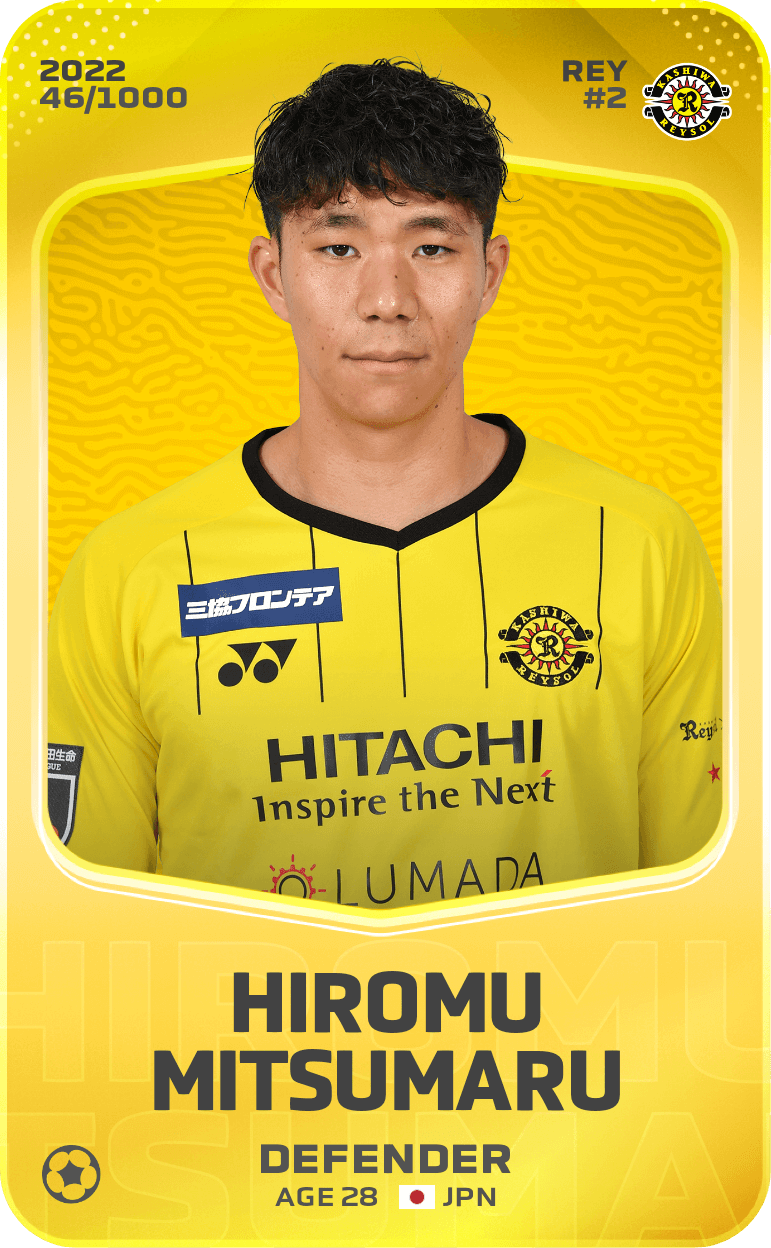 Hiromu Mitsumaru 2022-23 • Limited 46/1000