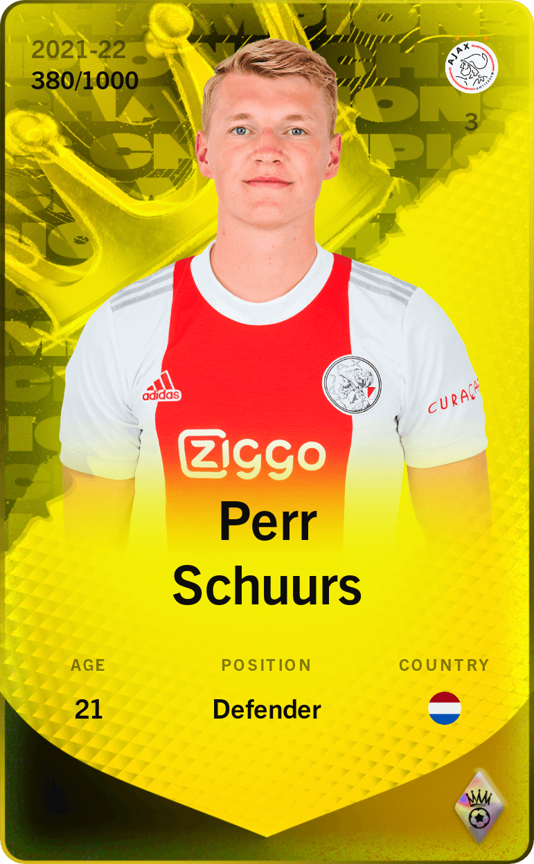 Perr Schuurs 2021-22 • Limited 380/1000