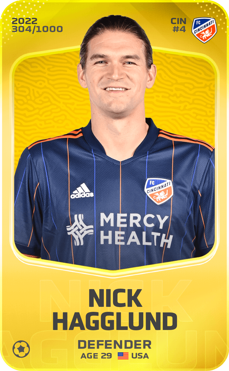 Nick Hagglund 2022-23 • Limited 304/1000