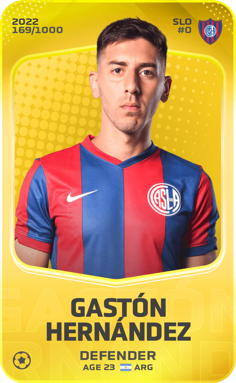 Gastón Hernández 2022-23 • Limited 169/1000