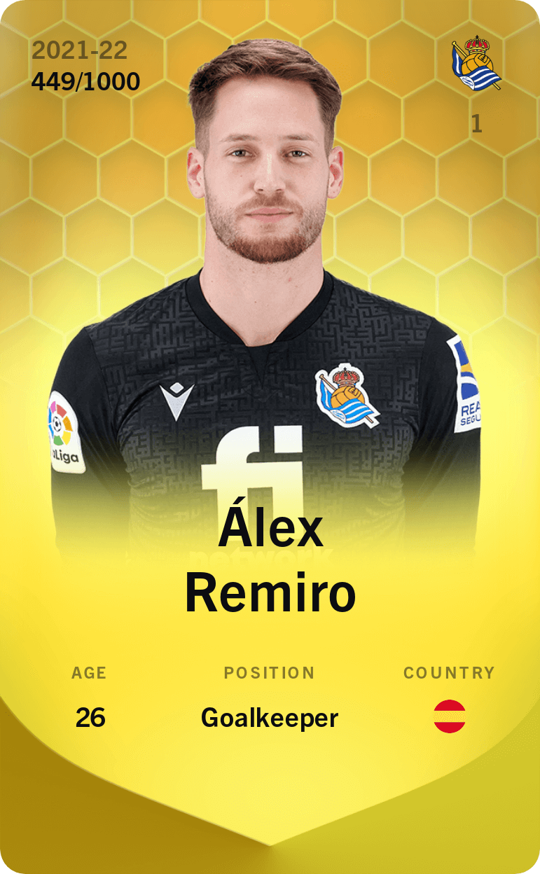 Álex Remiro 2021-22 • Limited 449/1000