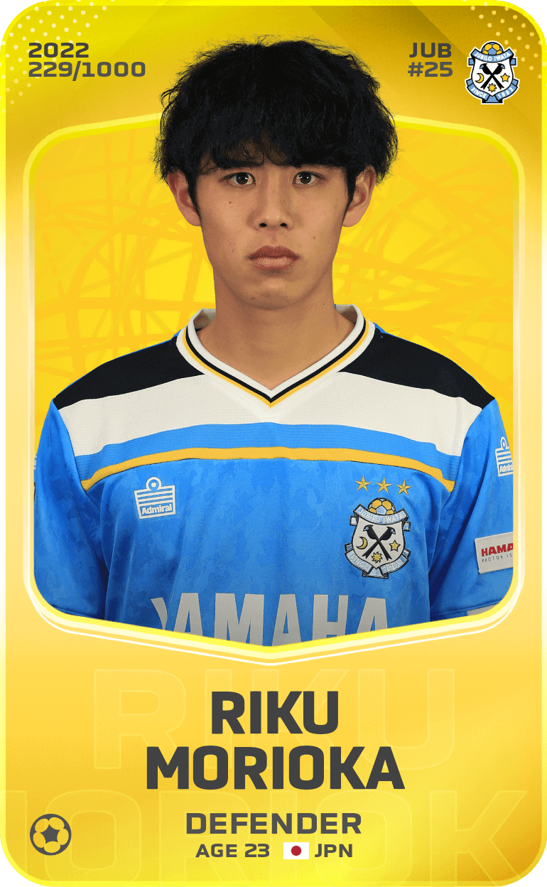 Riku Morioka 2022-23 • Limited 229/1000