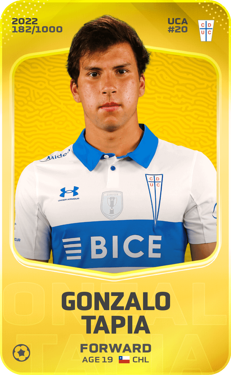 Gonzalo Tapia 2022-23 • Limited 182/1000