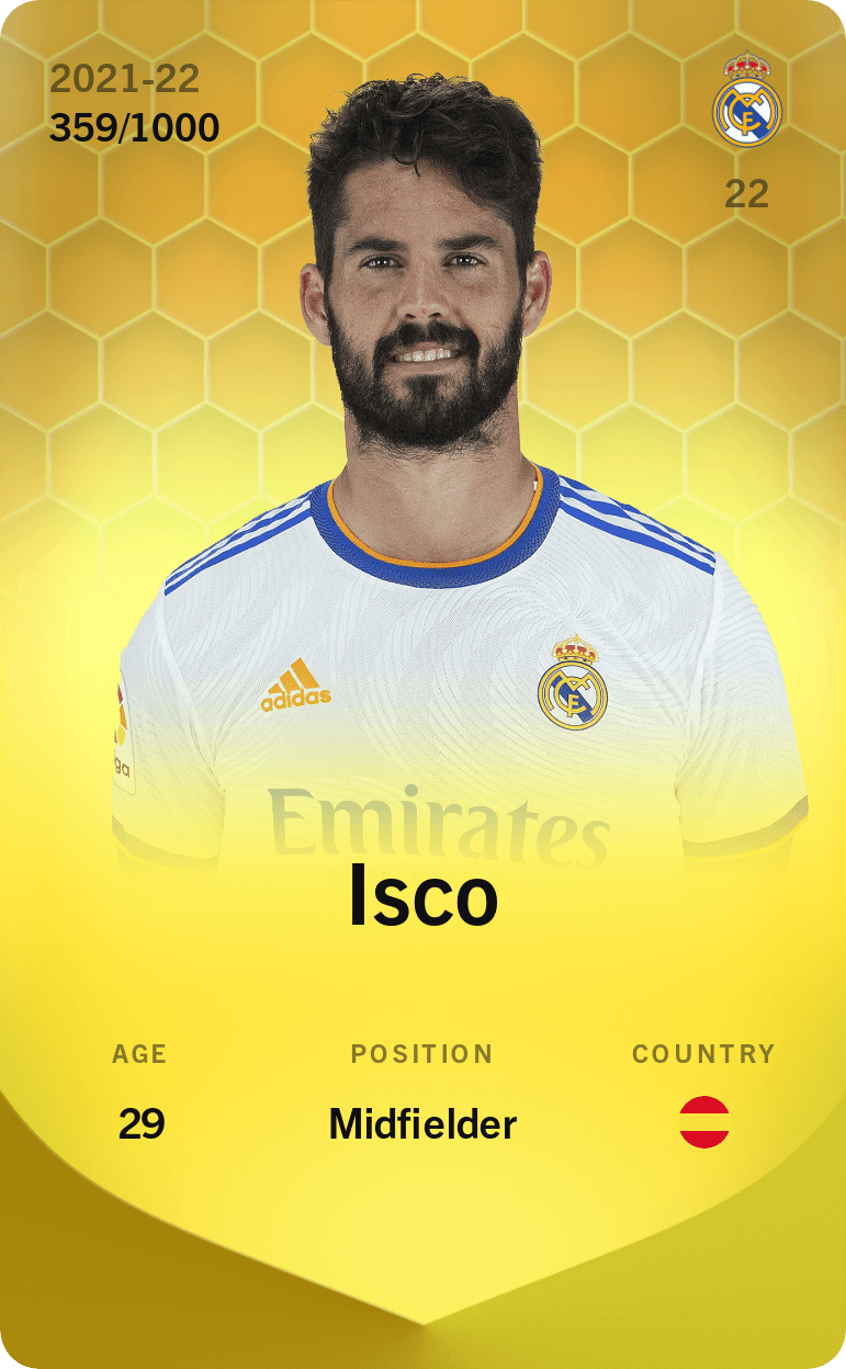 Isco 2021-22 • Limited 359/1000
