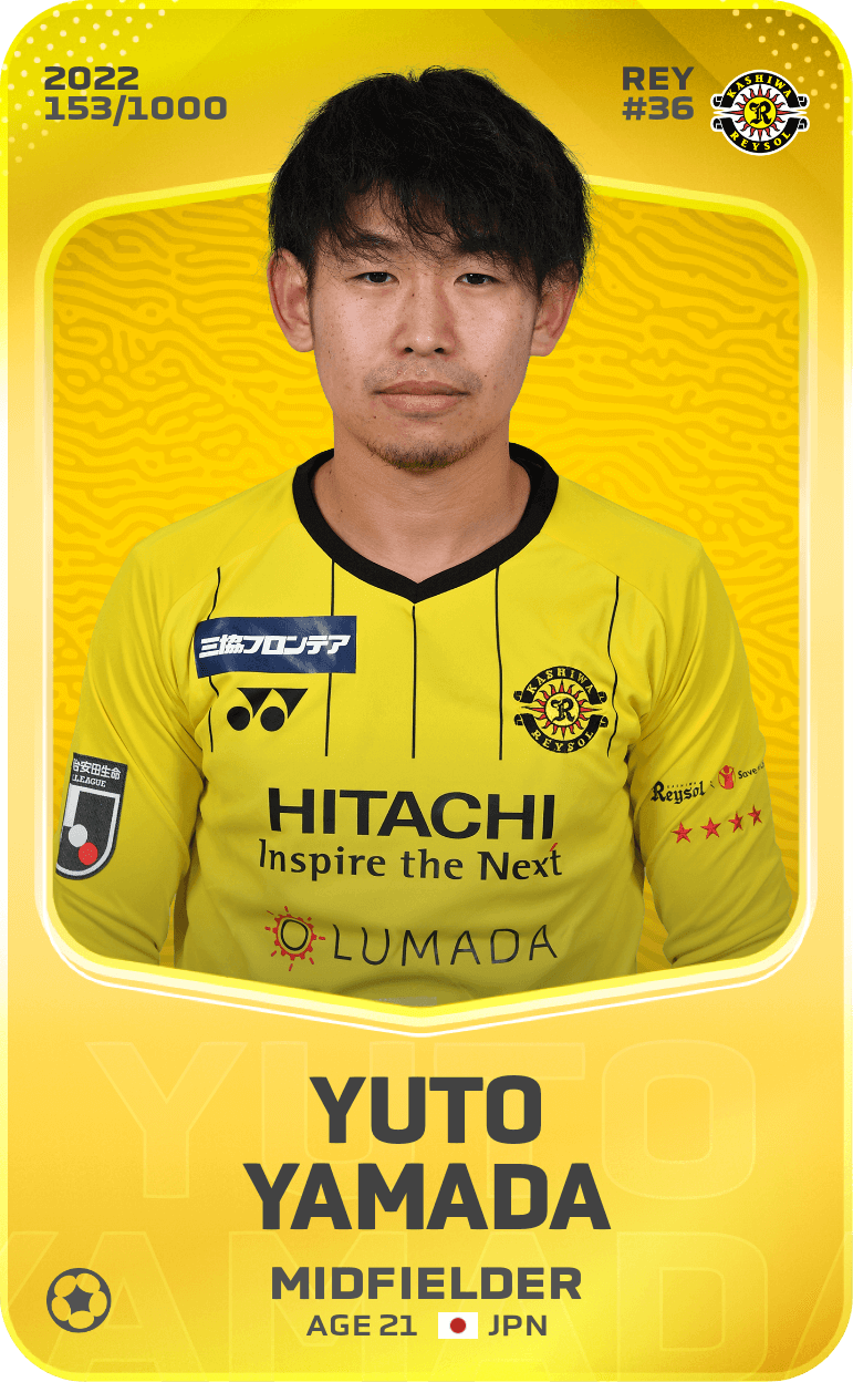 Yuto Yamada 2022-23 • Limited 153/1000