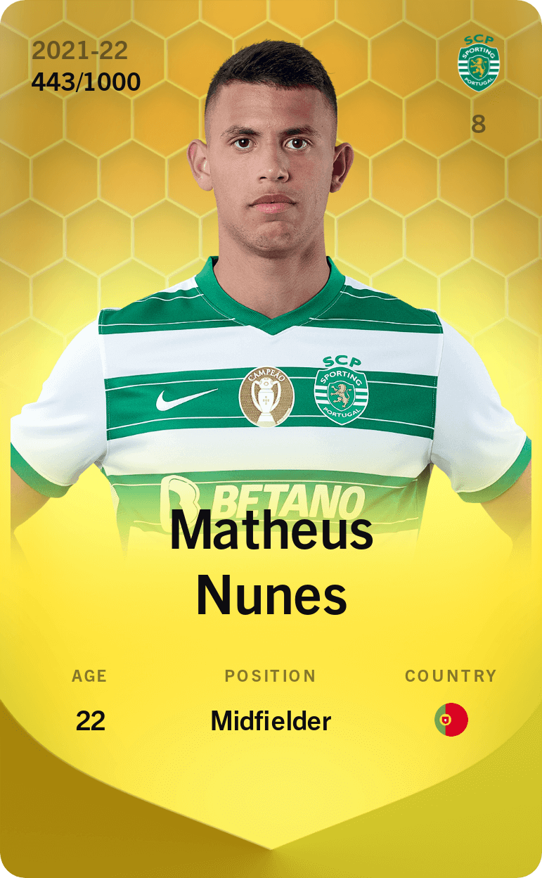 Matheus Nunes 2021-22 • Limited 443/1000