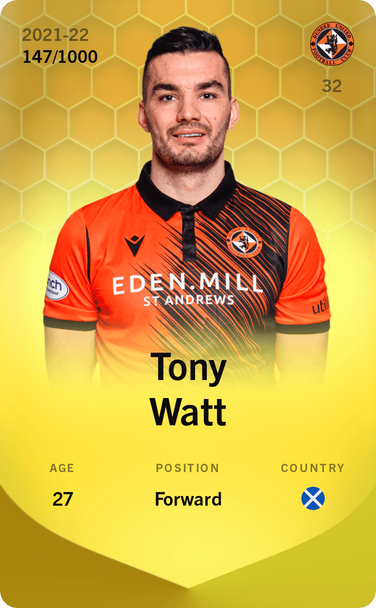 Tony Watt 2021-22 • Limited 147/1000