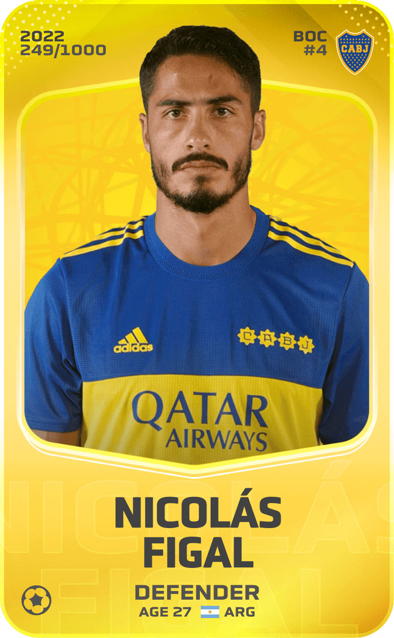Nicolás Figal 2022-23 • Limited 249/1000