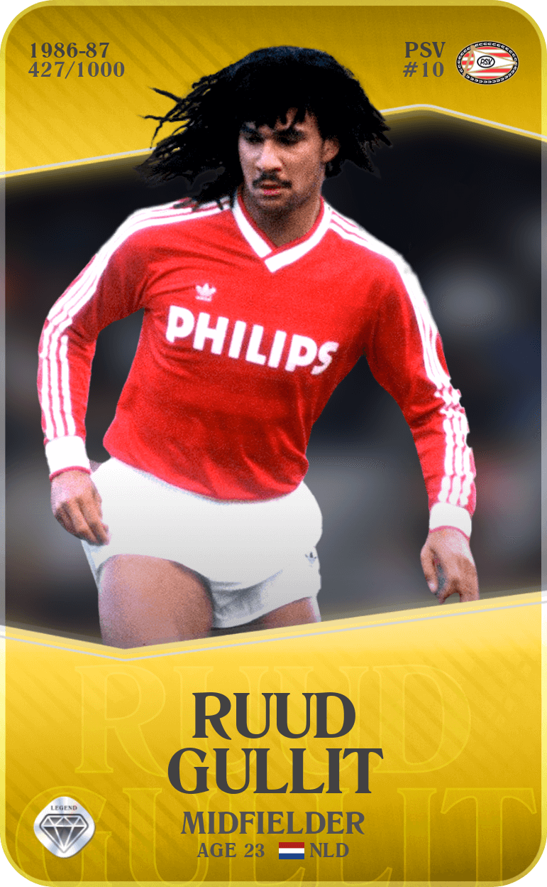 Ruud Gullit 1986-87 • Limited 427/1000