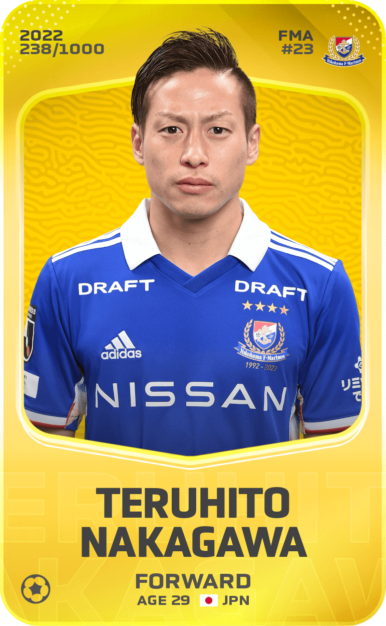 Teruhito Nakagawa 2022-23 • Limited 238/1000