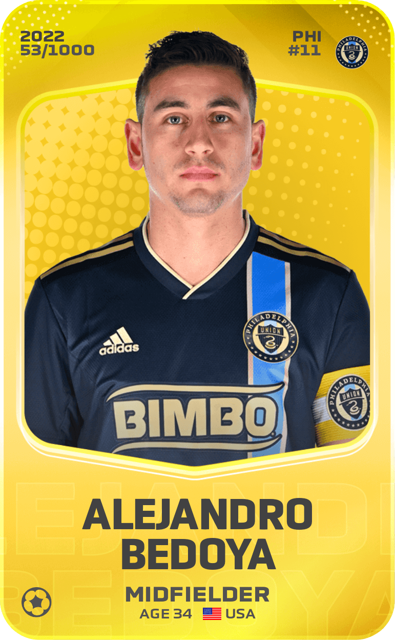 Alejandro Bedoya 2022-23 • Limited 53/1000