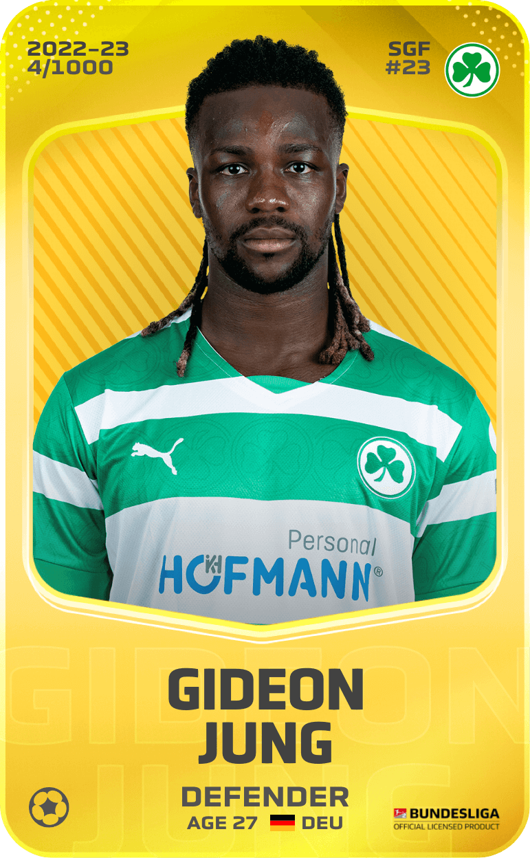 Gideon Jung 2022-23 • Limited 4/1000