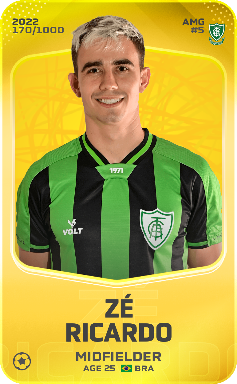 Sorare - Sorare Official - Zé Ricardo 2022-23 • Limited 170/1000 - NFT # 83855096368279299261382607777009340478027032468417551794002429645561077514096