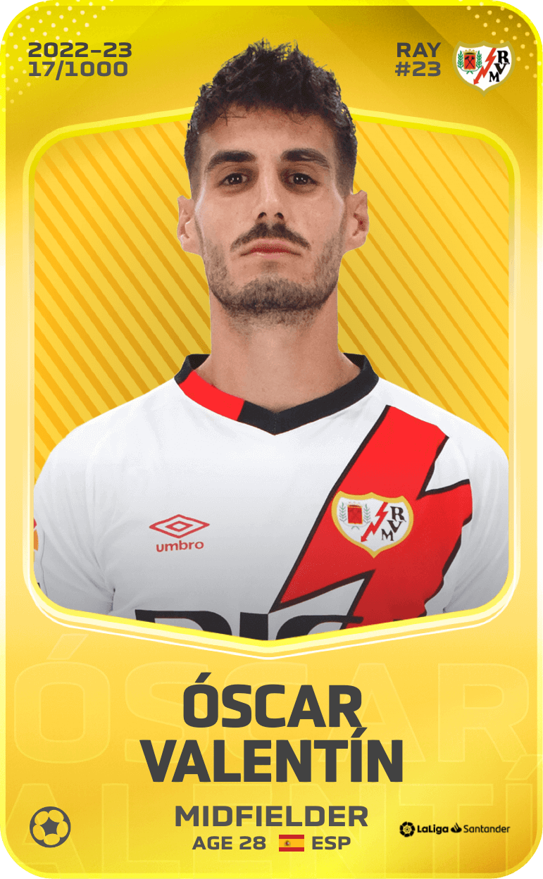 Óscar Valentín 2022-23 • Limited 17/1000