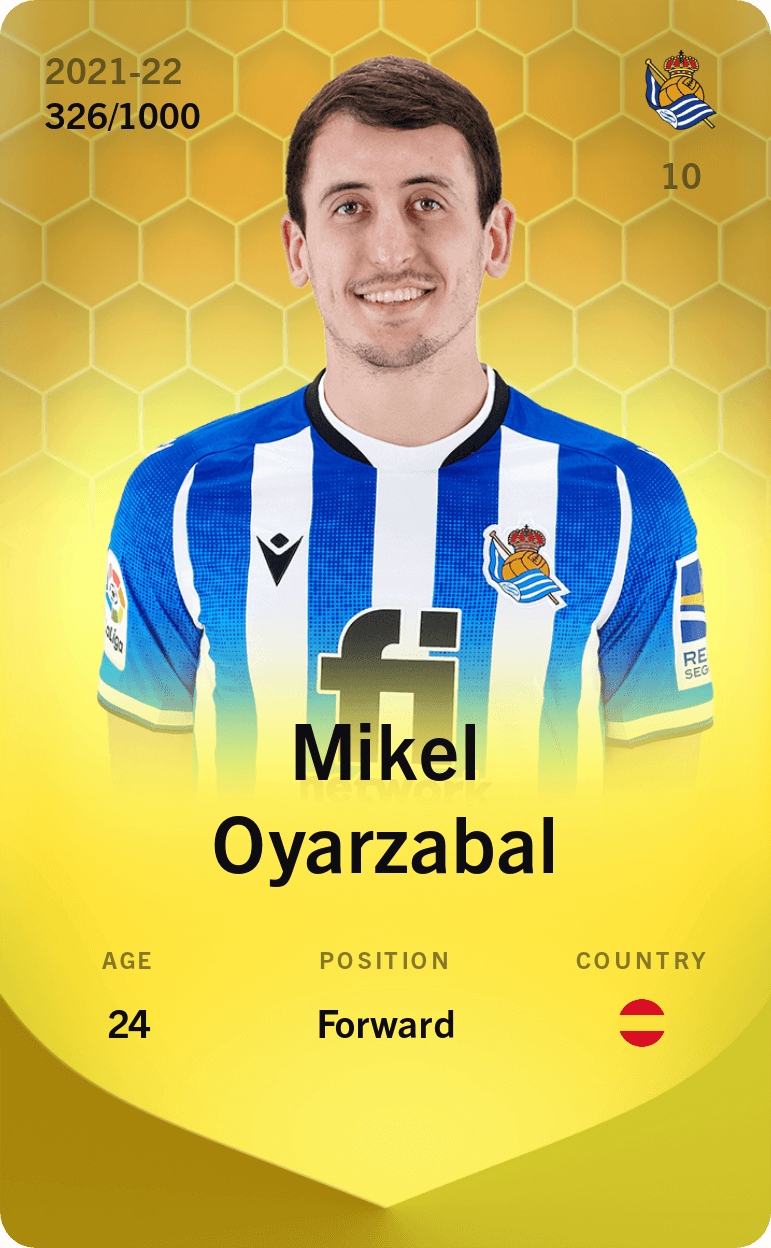 Mikel Oyarzabal 2021-22 • Limited 326/1000