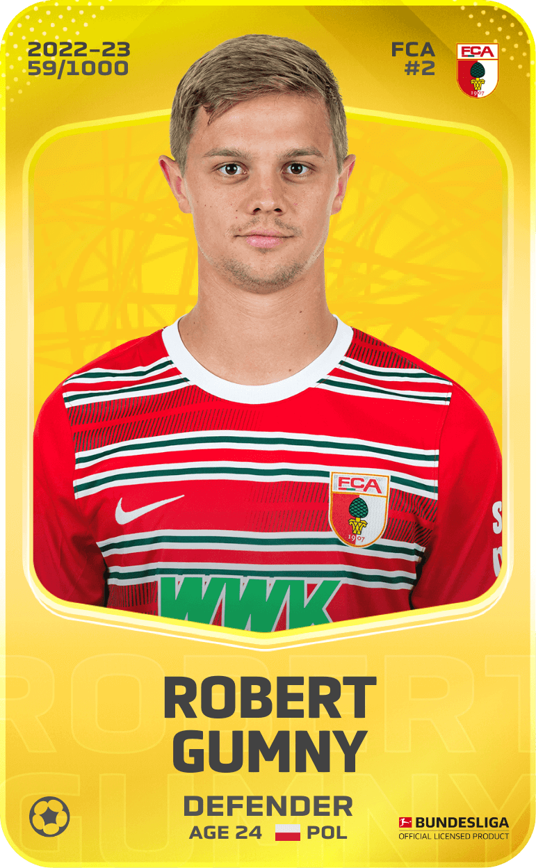 Robert Gumny 2022-23 • Limited 59/1000