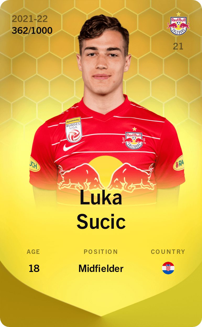 Luka Sucic 2021-22 • Limited 362/1000