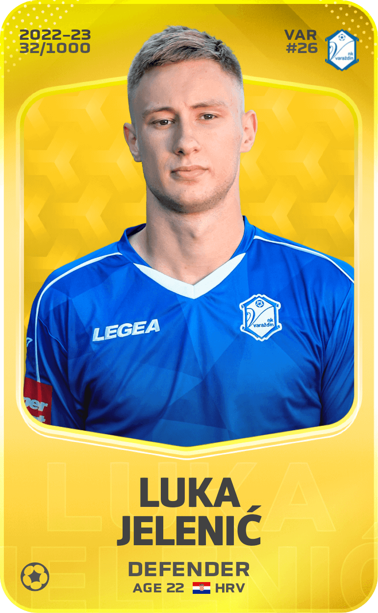 Luka Jelenić 2022-23 • Limited 32/1000