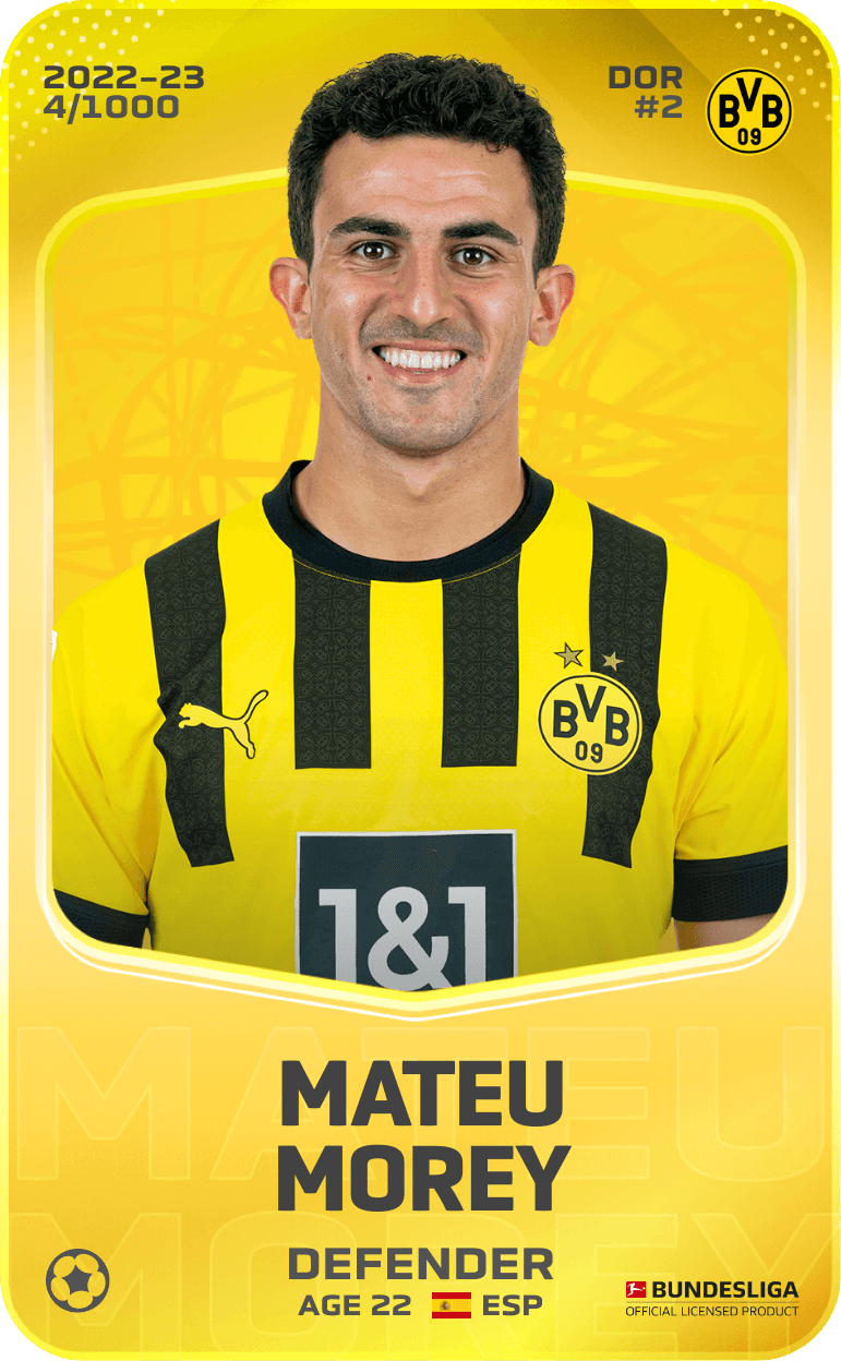 Mateu Morey 2022-23 • Limited 4/1000