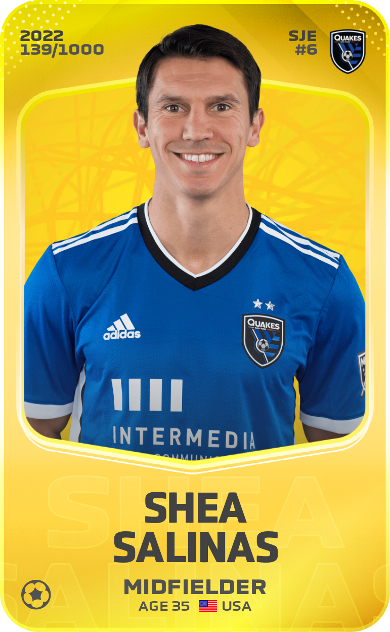 Sorare - Sorare Official - Shea Salinas 2022-23 • Limited 139/1000 - NFT # 108186493515407452406021535748188396242453756590849487173224284071398737639874