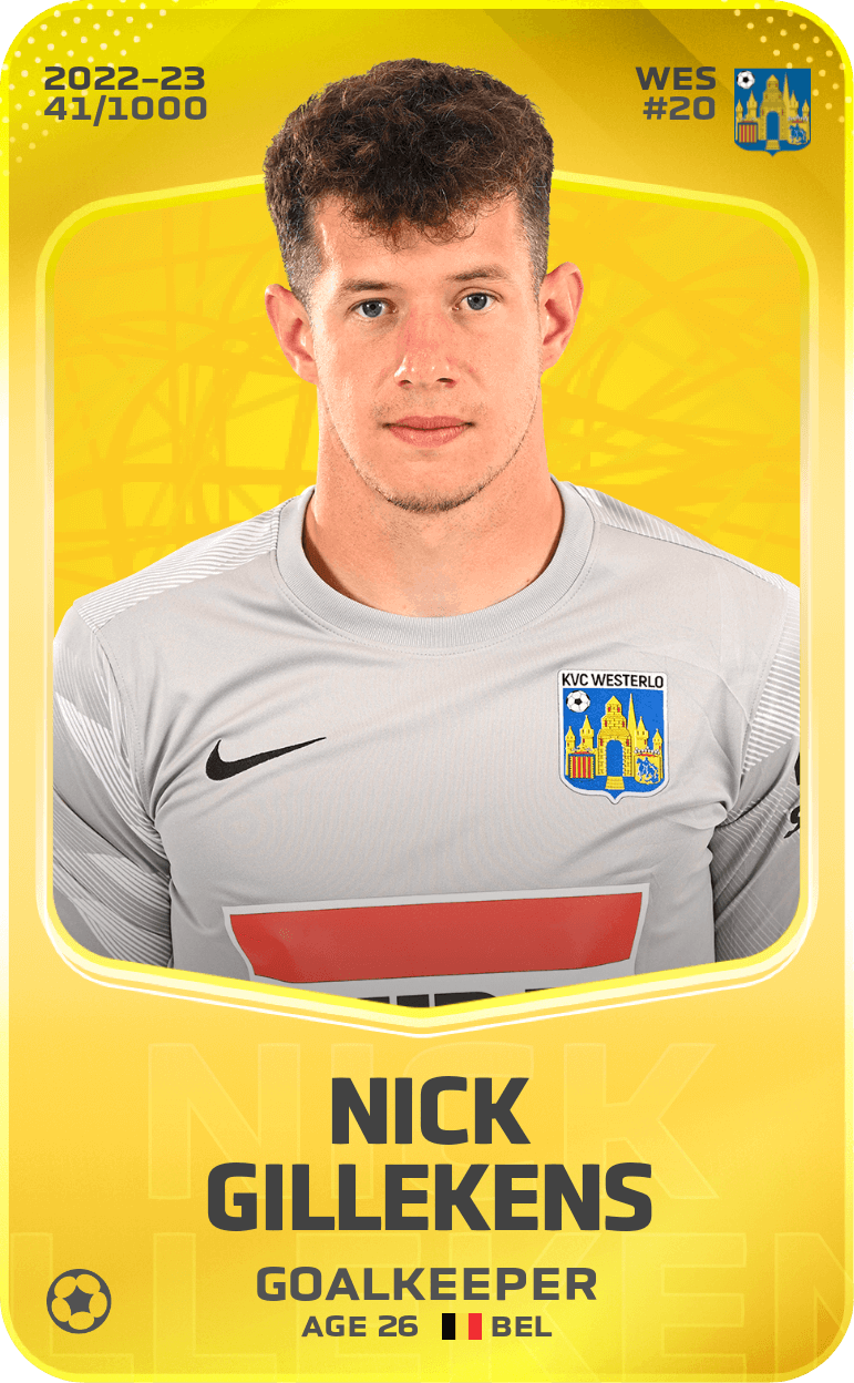 Nick Gillekens 2022-23 • Limited 41/1000