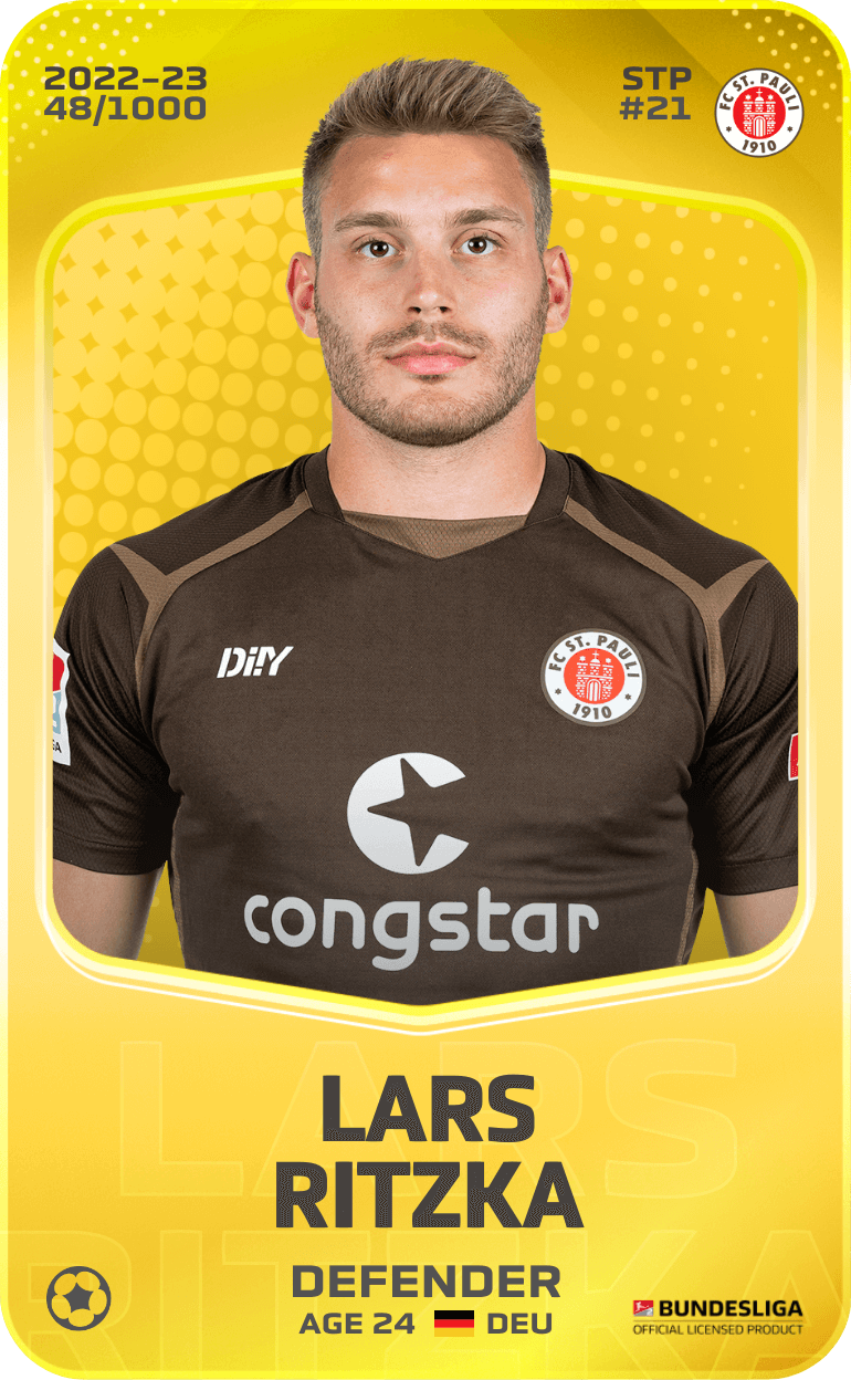 Lars Ritzka 2022-23 • Limited 48/1000
