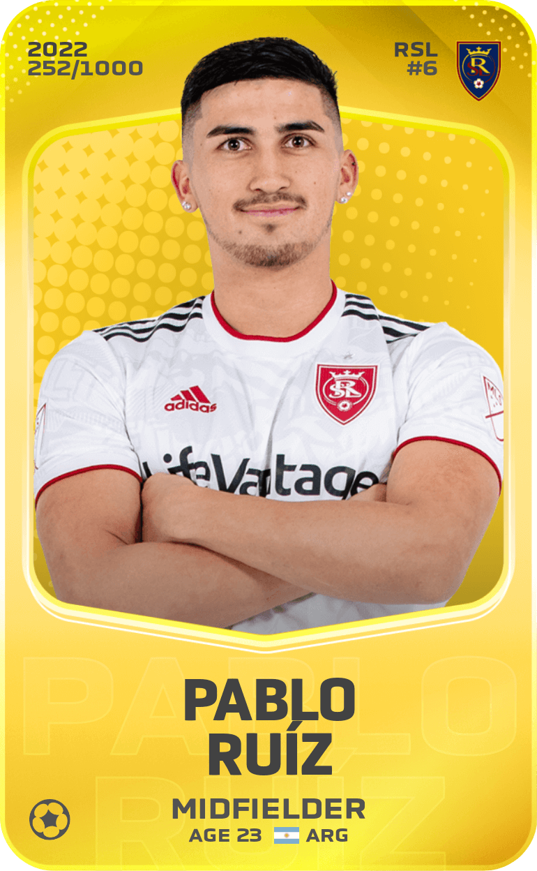 Pablo Ruíz 2022-23 • Limited 252/1000